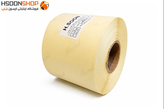 برچسب رول لیبل پرینتر صدفی 50×80 میلیمتر