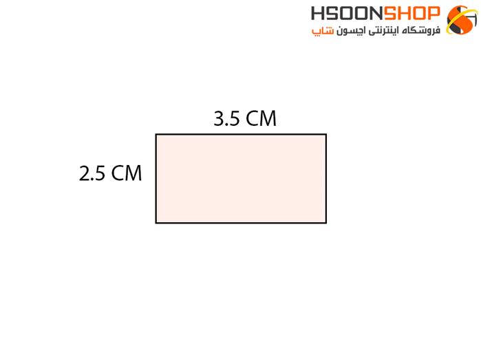 برچسب سه ردیفه پرینتر لیبل زن سایز 35×25 میلیمتر	