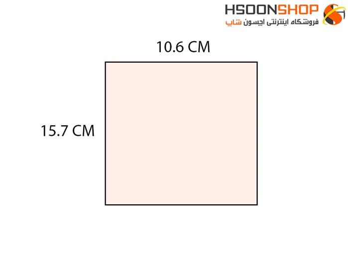 برچسب تک ردیف پرینتر لیبل زن سایز157×106 میلیمتر	