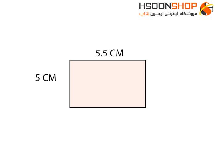 برچسب تک ردیفه پرینتر لیبل زن سایز 55×50 میلیمتر	