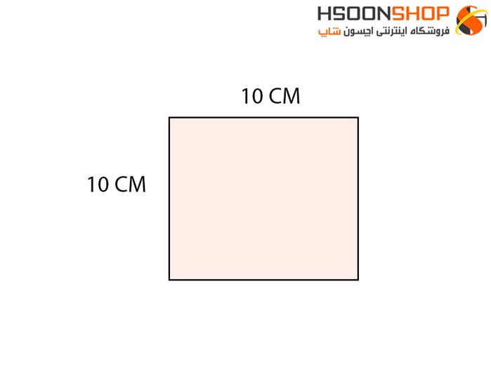 برچسب تک ردیف پرینتر لیبل زن سایز100×100 میلیمتر	