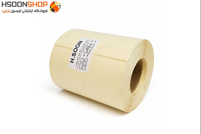 برچسب رول لیبل پرینتر صدفی 70×100 میلیمتر