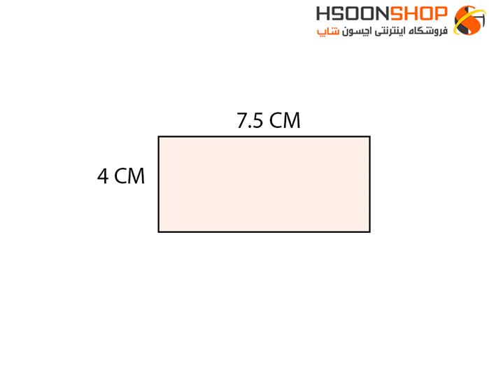 برچسب تک ردیف پرینتر لیبل زن سایز75×40 میلیمتر	