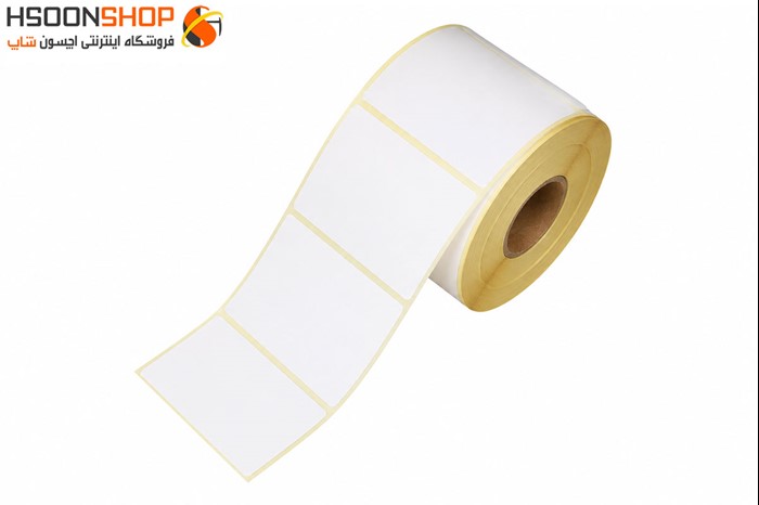 برچسب تک ردیف پرینتر لیبل زن سایز100×120 میلیمتر	