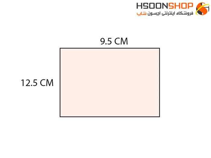 برچسب تک ردیفه پرینتر لیبل زن سایز95×125 میلیمتر	