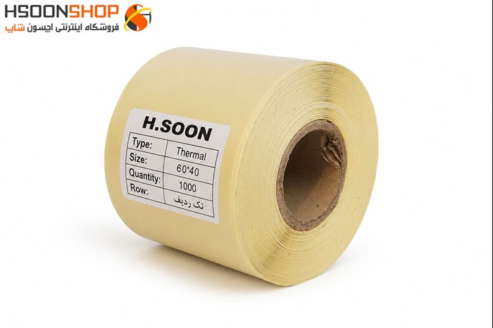 برچسب رول حرارتی لیبل پرینتر 40×60 میلیمتر