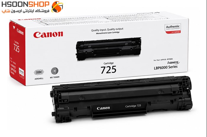 کارتریج کانن طرح مدل CANON 725 