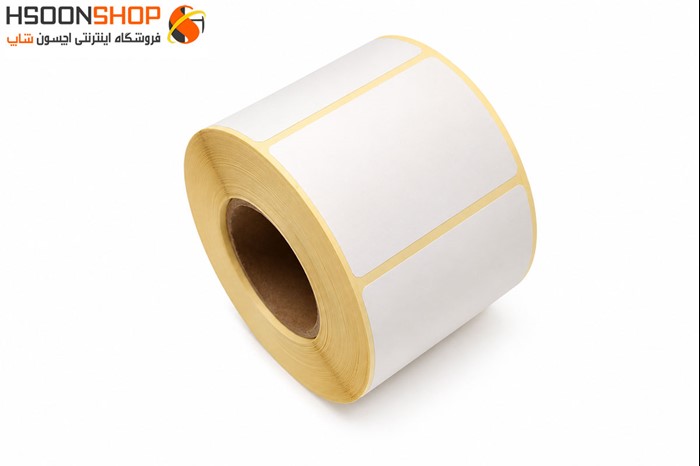 برچسب تک ردیف پرینتر لیبل زن سایز80×60 میلیمتر	