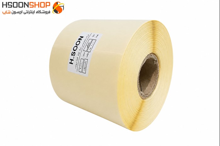 برچسب رول لیبل پرینتر صدفی 60×90 میلیمتر