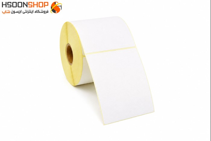 برچسب تک ردیف پرینتر لیبل زن سایز100×150 میلیمتر	