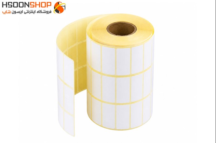 برچسب رول لیبل پرینتر صدفی 10×30 میلیمتر
