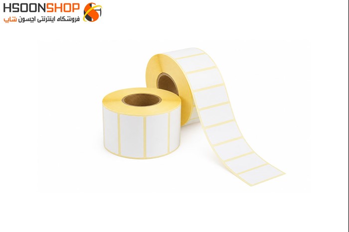 برچسب رول لیبل پرینتر کاغذی 15×34 میلیمتر