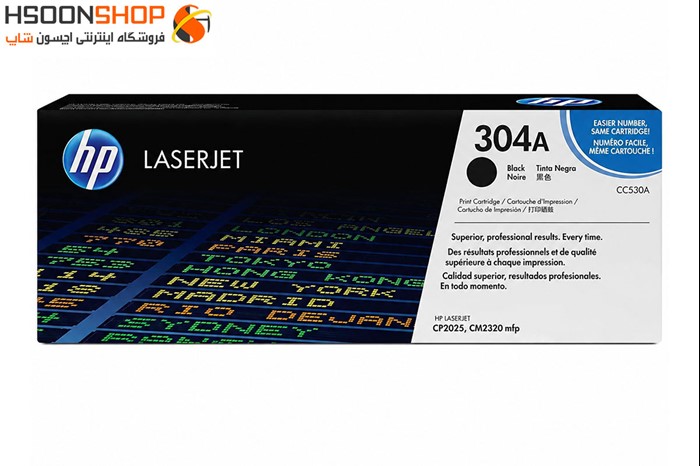 کارتریج اچ پی رنگ مشکی مدل HP 304A 