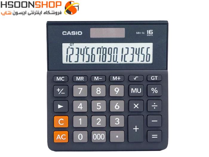 ماشین حساب حسابداری  کاسیو مدل CASIO MH-16 