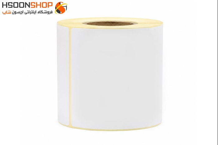 برچسب رول لیبل پرینتر صدفی 100×120 میلیمتر