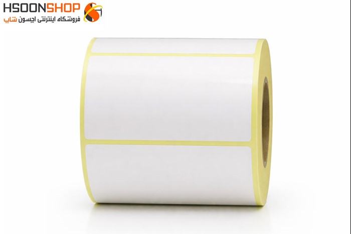 برچسب رول لیبل پرینتر صدفی 60×90 میلیمتر