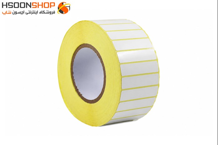 برچسب رول لیبل پرینتر صدفی 15×55 میلیمتر