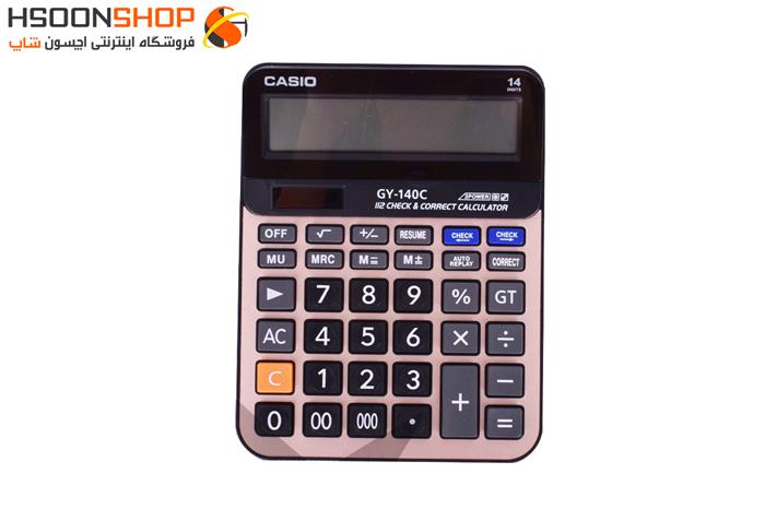 ماشین حساب طرح کاسیو مدل CASIO GY-140C