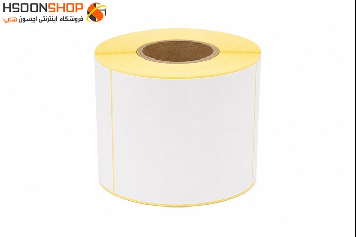 برچسب رول لیبل پرینتر 100×240 میلیمتر
