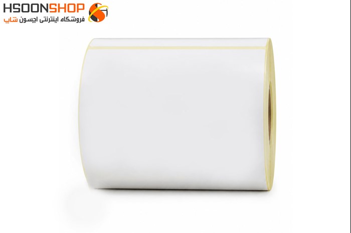 برچسب رول لیبل پرینتر صدفی 100×120 میلیمتر