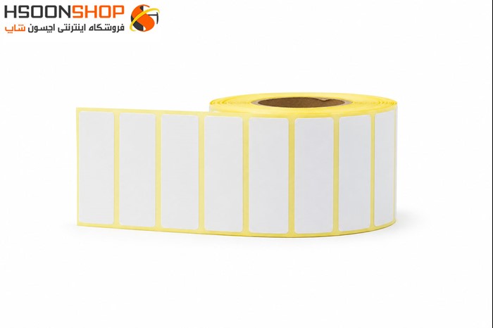 برچسب رول لیبل پرینتر صدفی 15×55 میلیمتر