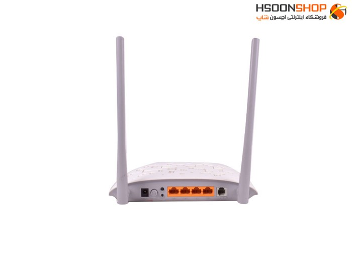 مودم روتر ADSL2 Plus بی‌سیم N300 تی پی-لینک مدل TD-W8961N_V1 استوک