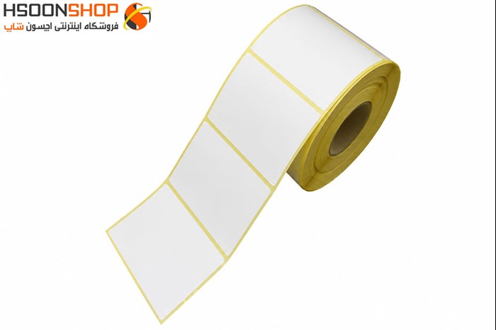 برچسب  رول حرارتی لیبل پرینتر35×25 میلیمتر