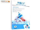 کاغذ کتد مات  ولف 220 گرم Wolf A4 