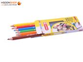 مداد رنگی 6 رنگ برونزیل