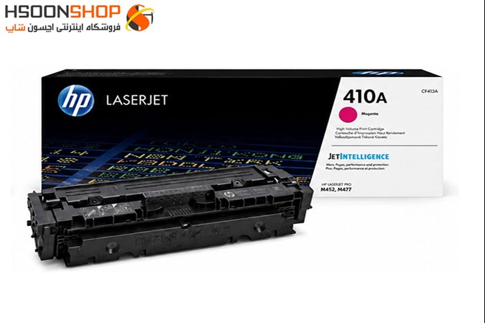 کارتریج اچ پی رنگ ارغوانی مدل Hp 410A Magenta