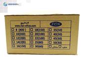 فنر مارپیچ فلزی FOX سایز 25 تعداد 80 عدد