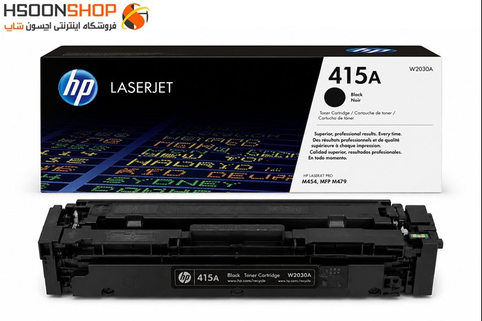 کارتریج اچ پی رنگ مشکی مدل Hp 415A Black