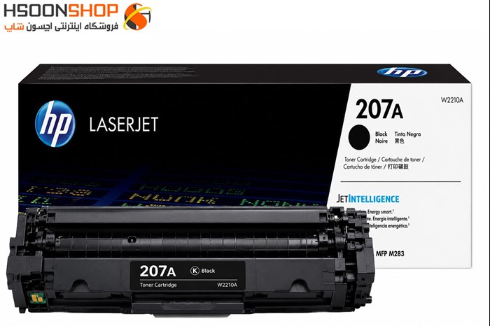 کارتریج اچ پی رنگ مشکی مدل Hp 207A Black