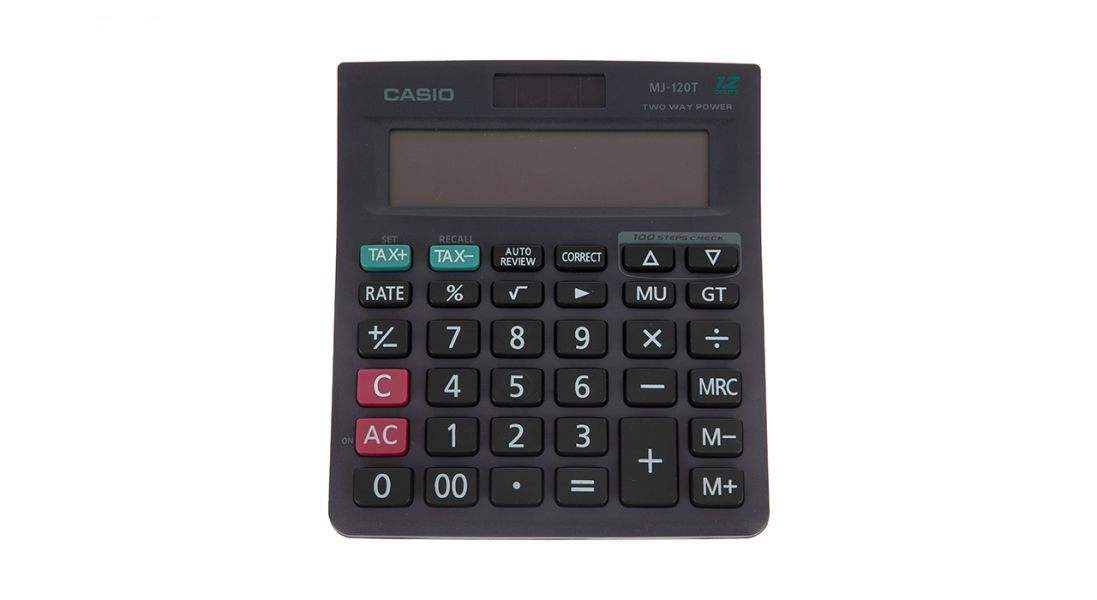 ماشین حساب حسابداری  کاسیو Casio MJ-120T