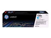 کارتریج اچ پی رنگ آبی مدل HP 128A Cyan