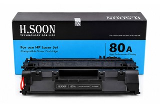 کارتریج اچ پی  رنگ مشکی  مدل HP 80A HSOON