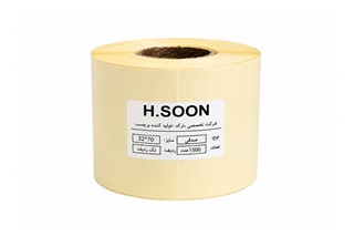 برچسب رول لیبل پرینتر صدفی 70×32 میلیمتر