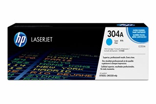 کارتریج اچ پی رنگ آبی مدل HP 304A Cyan