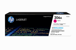 کارتریج اچ پی رنگ ارغوانی مدل HP 206A Magenta