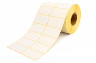 برچسب دو ردیفه  پرینتر لیبل زن سایز 51×34 میلیمتر	