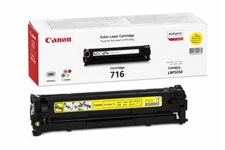 کارتریج کانن رنگ زرد مدل Canon 716 Yellow