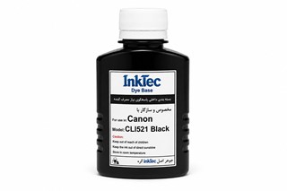 جوهر521 مشکی پیگمنت کانن Inktec 100ml cli521 black canon