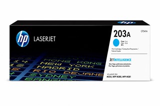 کارتریج اچ پی رنگ آبی مدل Hp 203A Cyan