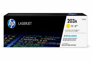 کارتریج اچ پی رنگ زرد مدل Hp 203A Yellow